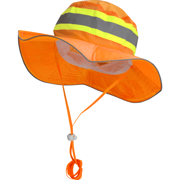 Hi Vis Boonie Hat with Chin Strap | Ironwear