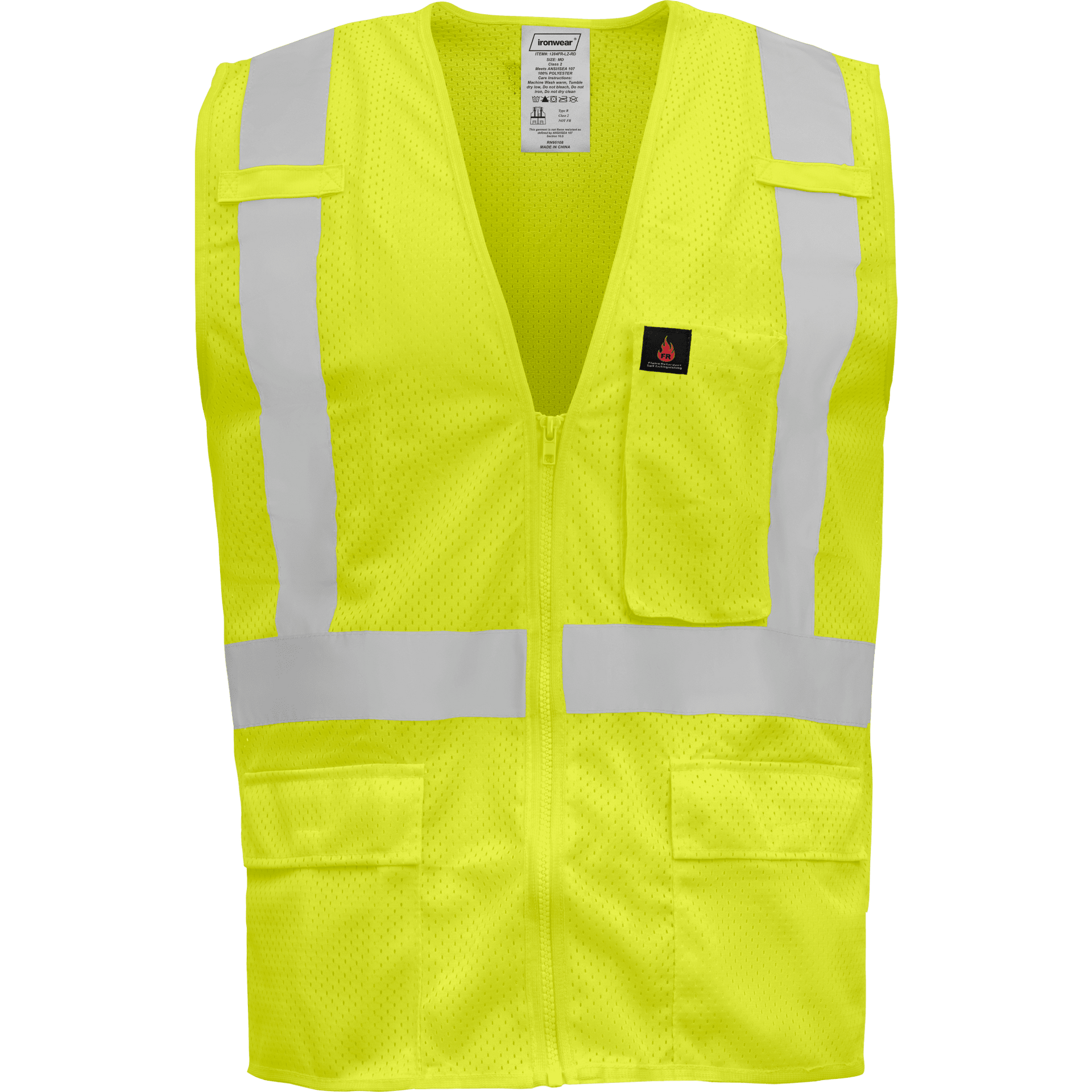 Hi Vis Safety Vests | ANSI Safety Vests | Ironwear