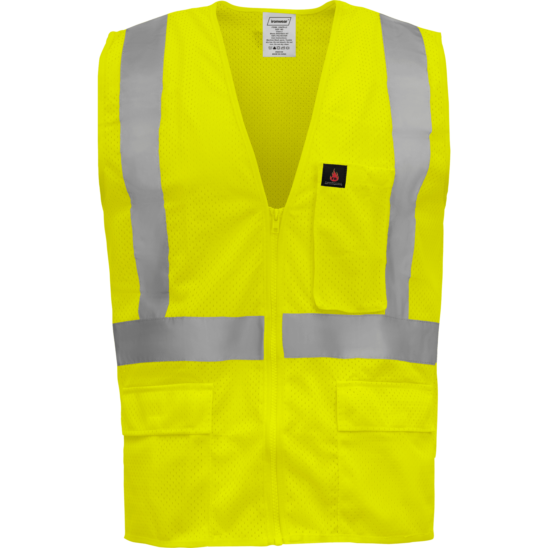 1284FR-Z | Lime | Ironwear
