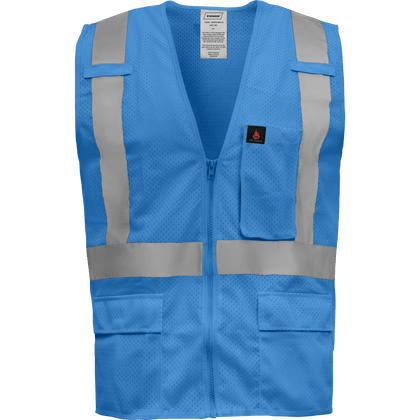 Economy 5 Pocket Flame Retardant Safety Vest | Ironwear Economy 5 Pocket Flame Retardant Safety Vest | Ironwear