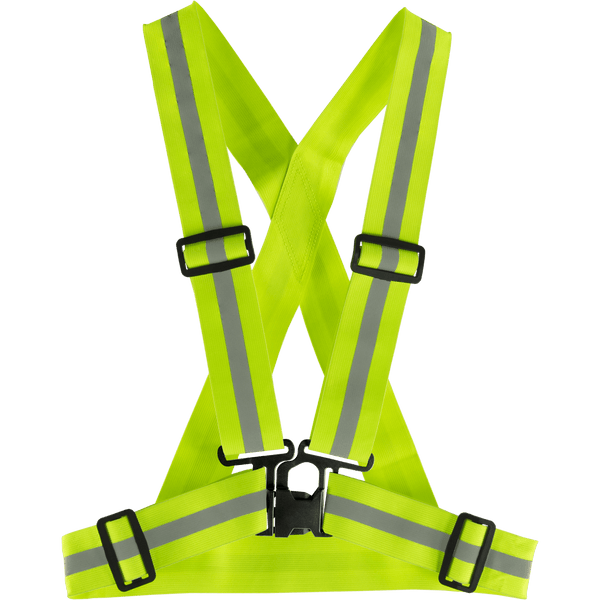 Hi Vis Traffic Safety Sash Belt with Front Release Buckle | Ironwear