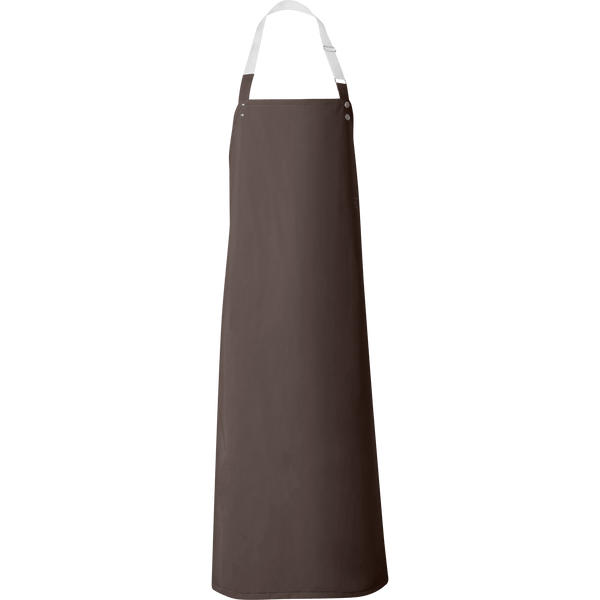 Waterproof PVC Brown Apron with Adjustable Neck Strap | Ironwear