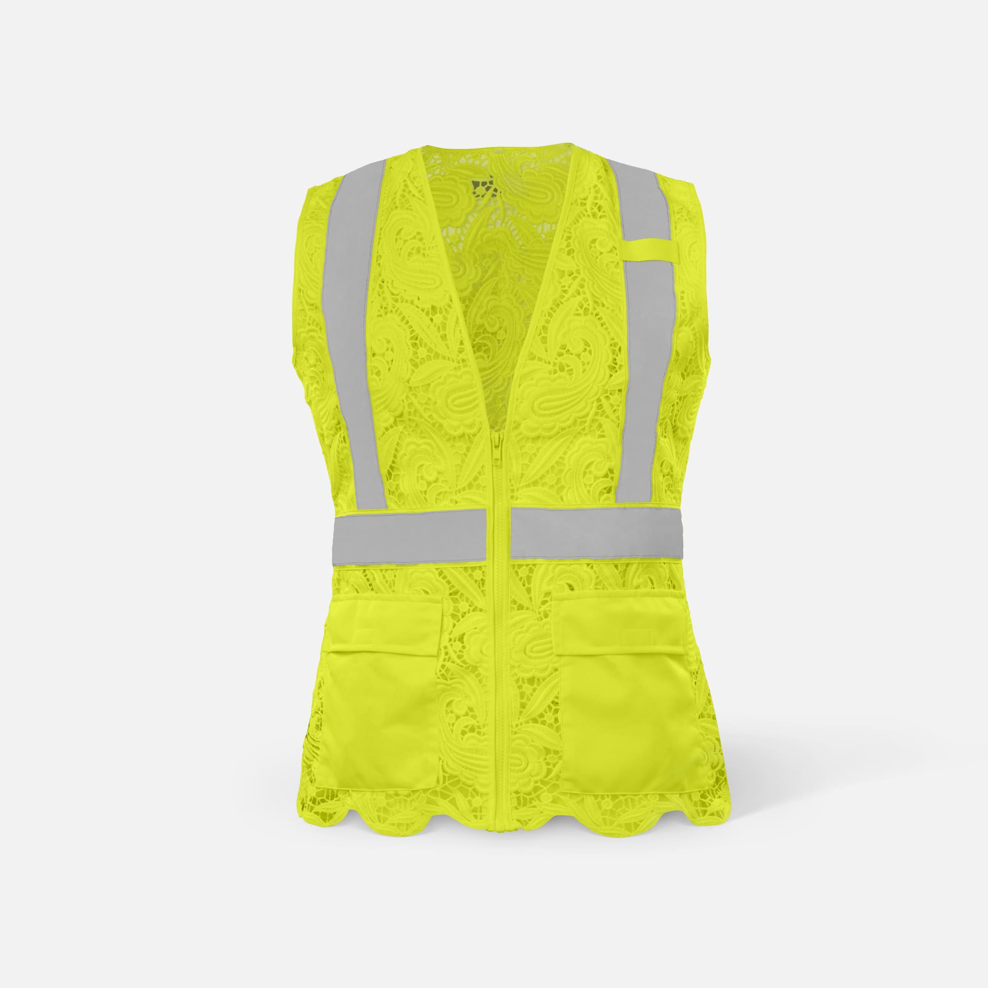 Type R Class 2 Women's Lace Lime Safety Vest | Ironwear