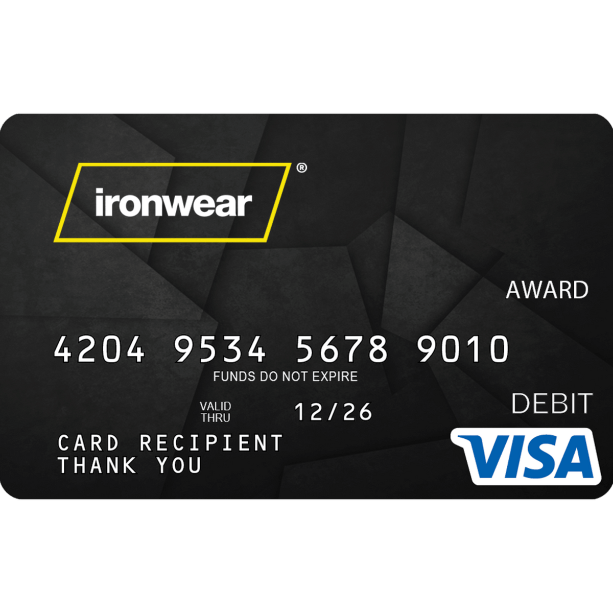 Ironwear Rewards Gift Card | Digital