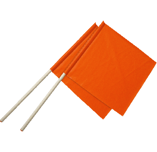 PVC Coated Safety Flags